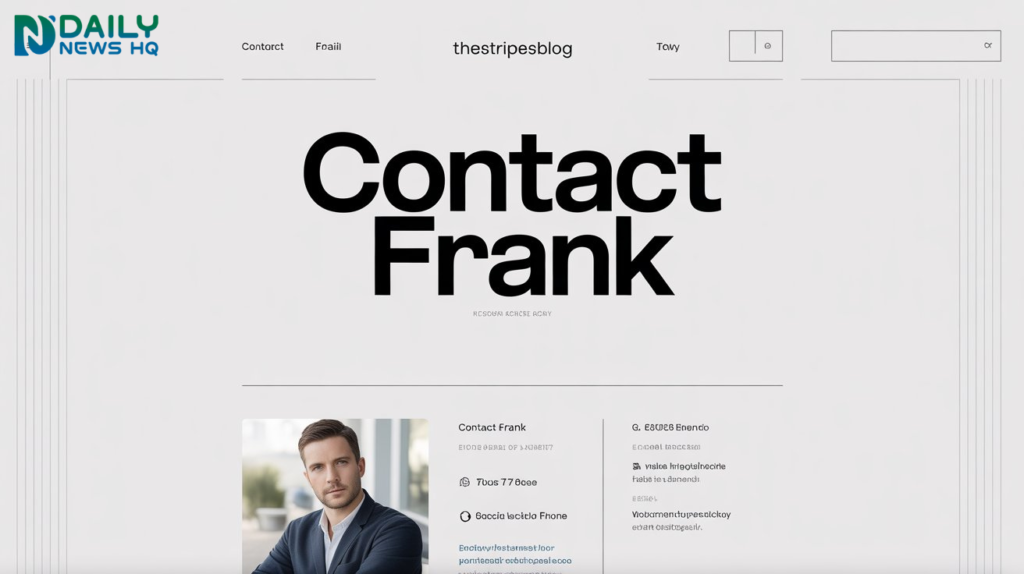 TheStripesBlog Contact Frank Complete Beginner Guide TheStripesBlog Contact Frank